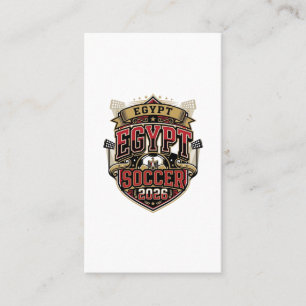 エジプト サッカー 2026 サッカー 太字 国名 タイポグラフィ G 名刺