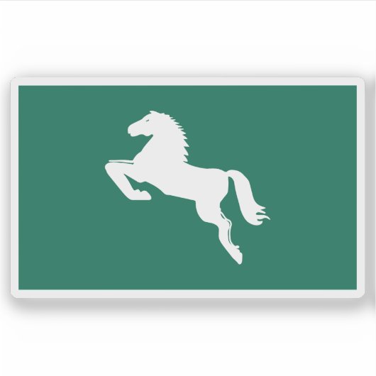 エジプト，シャルキア国旗 シール (正面)