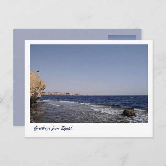 エジプト,シャルムエルシェイク,リーフビーチ ポストカード (正面/裏面)