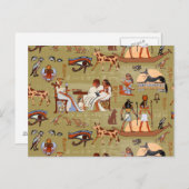 エジプト |シンボルパターン ポストカード (正面/裏面)