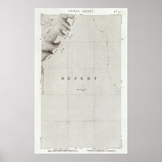 エジプト，ジェベル・ゲベイ ポスター (正面)