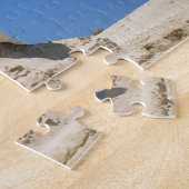 エジプト，スフィンクス&ピラミッド – 古代カイロ（ユネスコ） ジグソーパズル (側面)