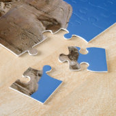 エジプト、スフィンクス、ピラミッド-古代カイロ（ユネスコ） ジグソーパズル (側面)