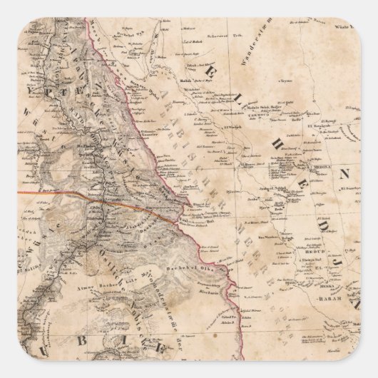 エジプト、スーダン、アフリカ2 スクエアシール (正面)