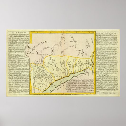 エジプト、スーダン ポスター (正面)