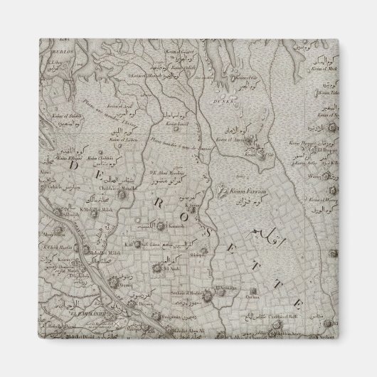 エジプト，ダマンアワー， Foueh マグネット (正面)