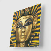 エジプト – トゥタンカームン スクエア壁時計 (傾斜)