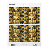 エジプト – トゥタンカームン ラベル (フルシート)