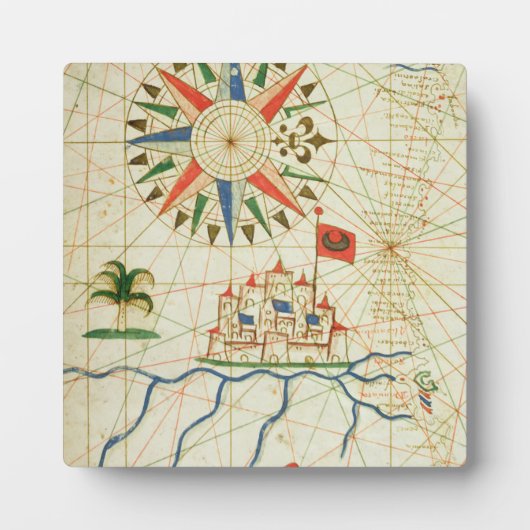 エジプト、ナイル川とカイロ フォトプラーク (正面)