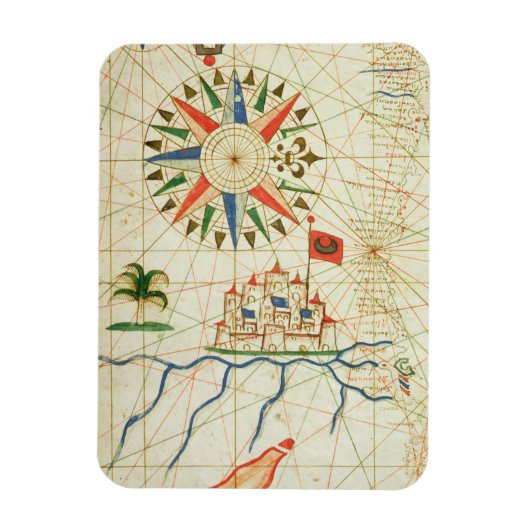 エジプト、ナイル川、カイロ マグネット (縦)