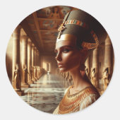 エジプト ネフェルタリ アーティファクト: 古代文明 ラウンドシール (正面)