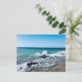 エジプト、ハルガダ、紅海の波 シーズンポストカード (スタンド正面)