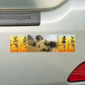 エジプト バンパーステッカー (車上)