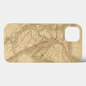エジプト、パレスチナ、アラビアの地図 Case-Mate iPhoneケース (裏面 (横))