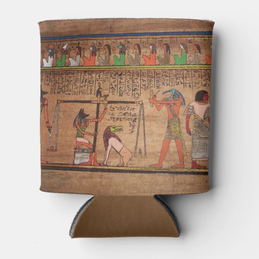 エジプト – ヒエログリフクーラーボックス 缶クーラー (正面)