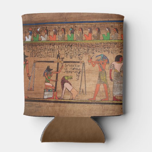 エジプト – ヒエログリフクーラーボックス 缶クーラー (裏面)