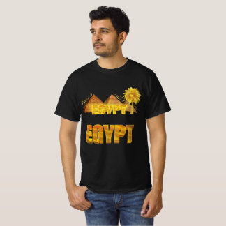 エジプト ピラミッド & サッカー "アルゼンチンに勝利" Tシャツ