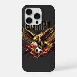 エジプト・ファルコン・サッカーファン 2026 iPhone 15 PROケース