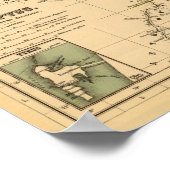 エジプト、フェニキア、パレスチナ ポスター (角)