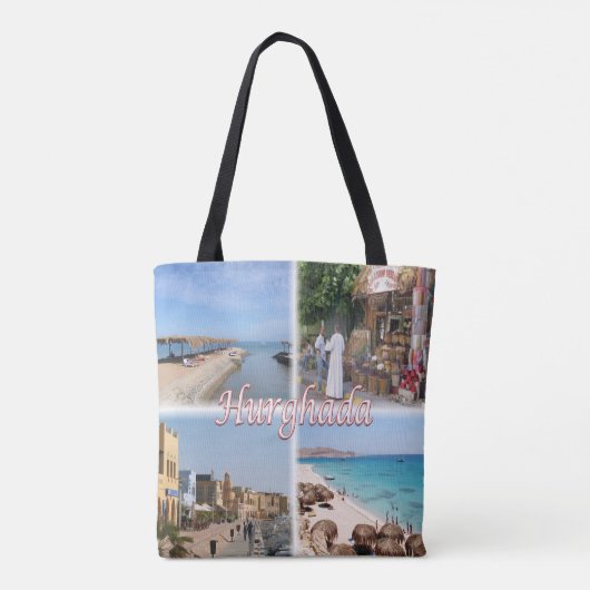 エジプト フルガダ - 紅海 - トートバッグ (裏面)
