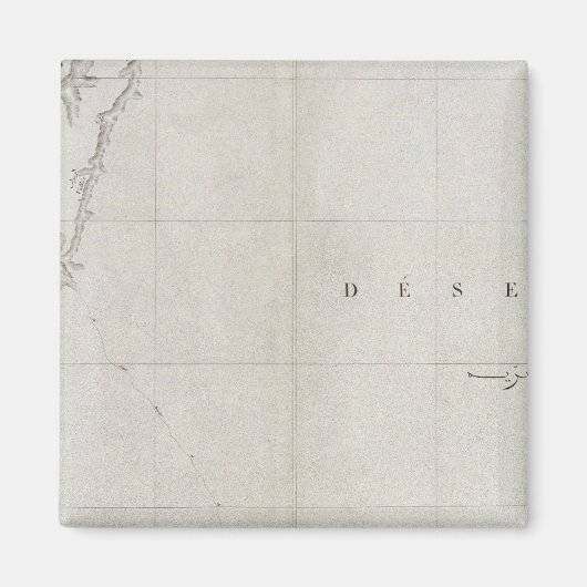 エジプト，ベニソイフ マグネット (正面)