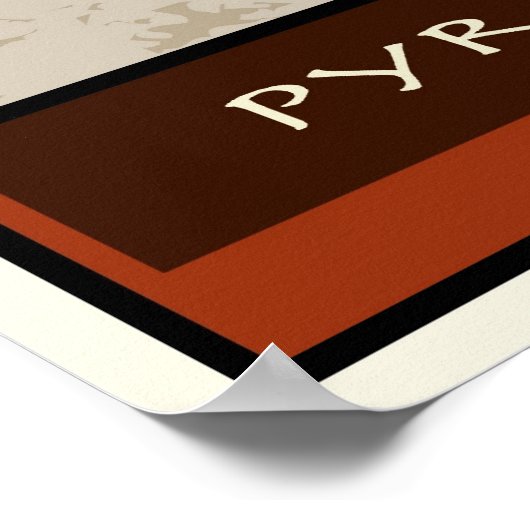 エジプト ポスター (角)