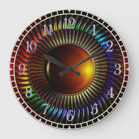 エジプト ラージ壁時計 (正面)