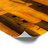 エジプト、ルクソール。カルナック寺院。 ポスター (角)