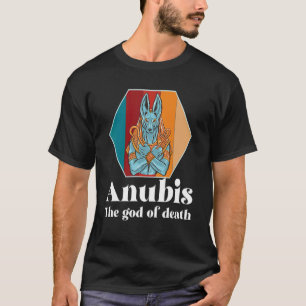 エジプト レトロ アヌビス エジプト学 死の神 ファラオ Tシャツ