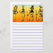 エジプト 便箋 (正面/裏面)