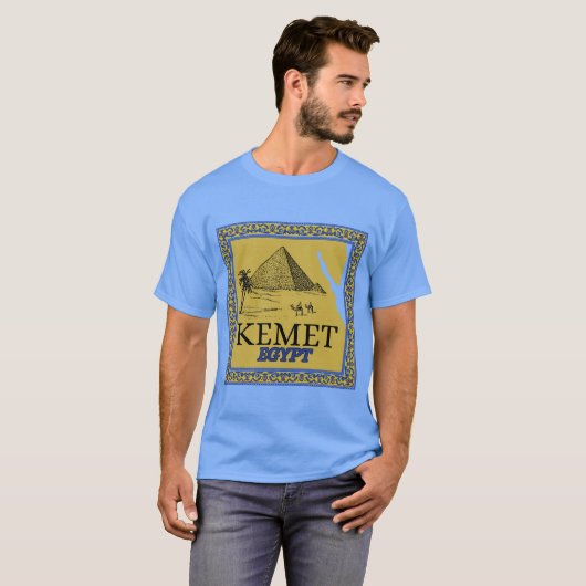 エジプト，古代エジプト（ケメット） 2023 Tシャツ (正面フル)