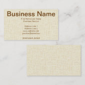 エジプト 名刺 (正面/裏面)