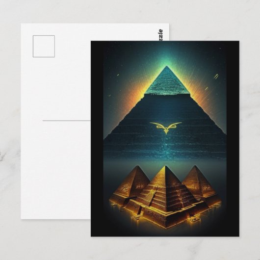 エジプト（変） 5 ポストカード (正面/裏面)