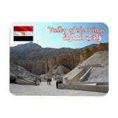 エジプト – 王の谷 –  マグネット (横)
