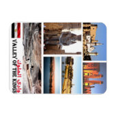 エジプト – 王の谷 – モザイク – マグネット (横)