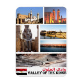 エジプト – 王の谷 – モザイク – マグネット (縦)