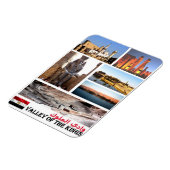 エジプト – 王の谷 – モザイク – マグネット (左側)