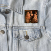 エジプト、第26王朝のカノプス壺がアブで発見 缶バッジ (インサイチュ)