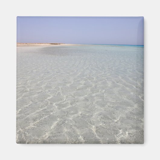 エジプト、紅海、マルサアラム、シャルム・エル・ルーリ、ビーチ2 マグネット (正面)