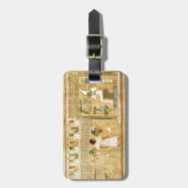 エジプト – 絵文字ラゲッジタグ ラゲッジタグ (正面縦)