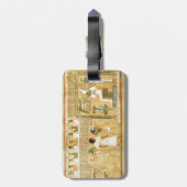 エジプト – 絵文字ラゲッジタグ ラゲッジタグ (裏面縦)