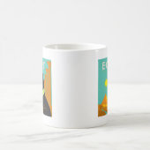 エジプト | 線条旗の地 コーヒーマグカップ (中央)