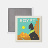 エジプト | 線条旗の地 マグネット (正面/裏面)