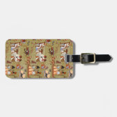 エジプト|記号パターン ラゲッジタグ (正面横)