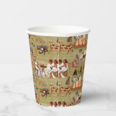 エジプト |記号パターン 紙コップ (右)