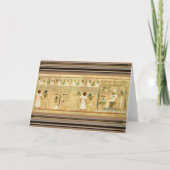 エジプト-象形文字のグリーティングカード カード (正面)