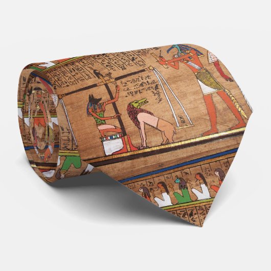 エジプト:象形文字の首のネクタイ ネクタイ (ロール)
