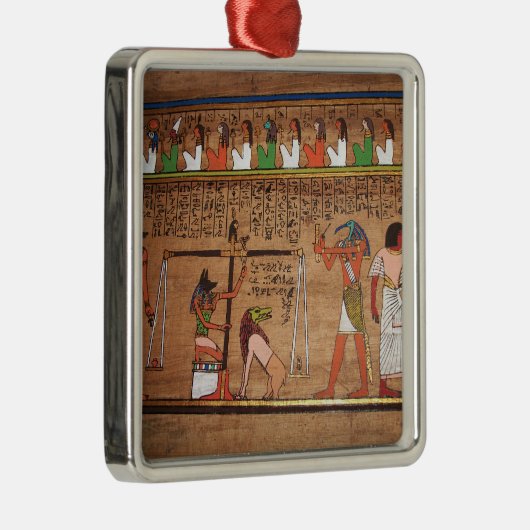 エジプト – 象形文字メタルオーナメント メタルオーナメント (右)
