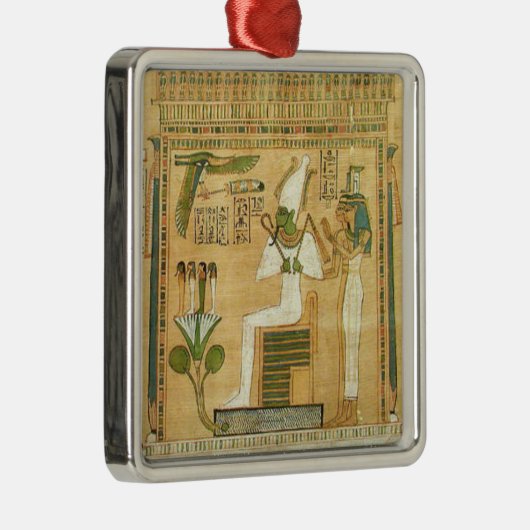 エジプト – 象形文字メタルオーナメント メタルオーナメント (右)