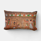エジプト – 象形文字ランバーピロー ランバークッション (裏面)
